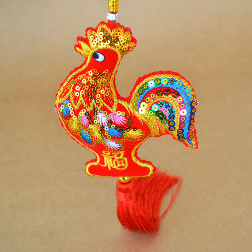 端午节香包中国风生肖鸡挂件