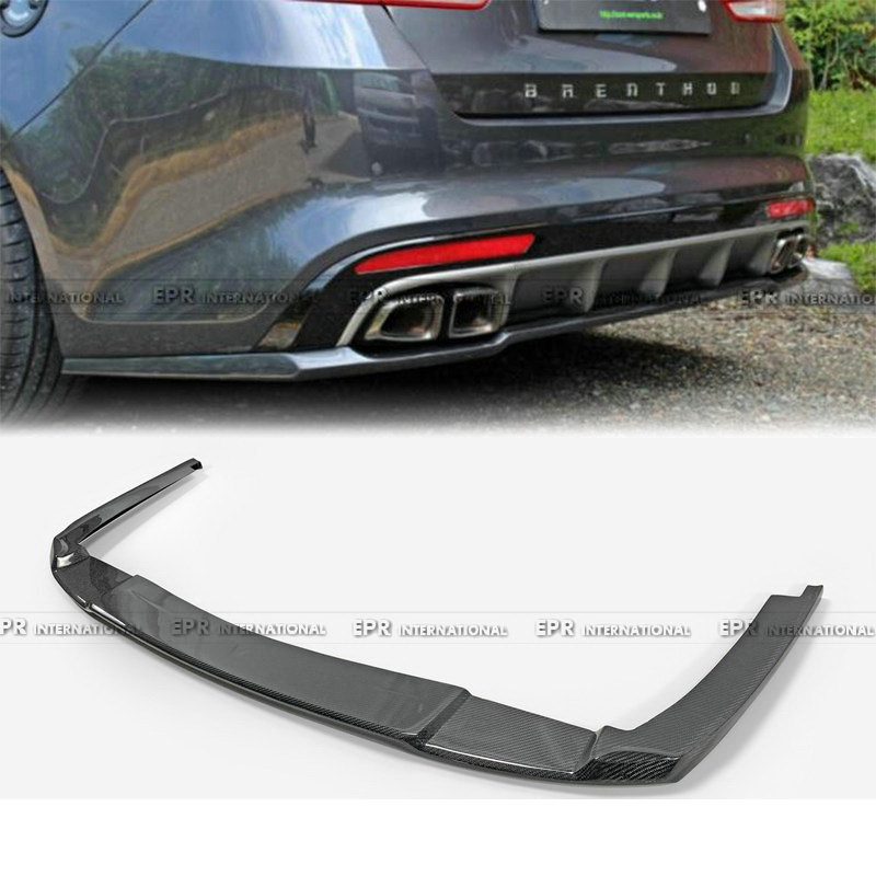 适用 起亚凯绅KIA K5 Optima ZE款碳纤维后唇四出排气后扰流板