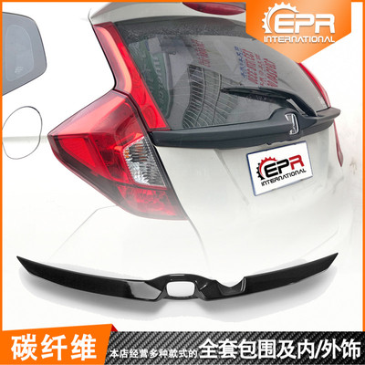 飞度GK5尾翼中翼MUG无限款汽车