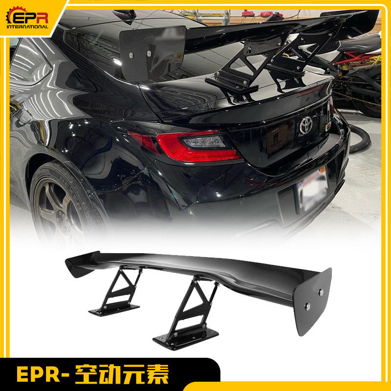 适用于丰田 GR86 斯巴鲁BRZ  碳纤维APR款 GT尾翼 大尾翼扰流定风