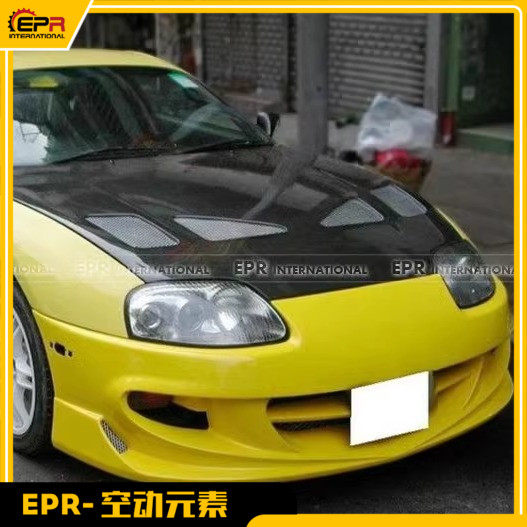 适用于丰田Supra MK4 93-98碳纤维EXG款改装件大包围前杠后杠侧裙
