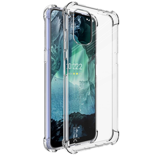 imak适用于诺基亚Nokia G11 - G21手机壳全包防摔软套气囊版送屏幕保护贴透明透黑版简约全包围G11/G21