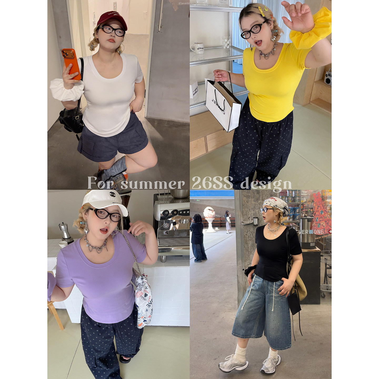 AZHOUSDAY阿周家“爆款发圈t”巨舒适的修身显瘦好版型休闲T恤女