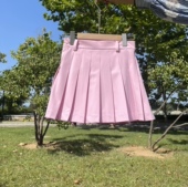 运动简约短裙弹力速干显腿长百褶裙防走光 时尚 高尔夫服装 女士韩版