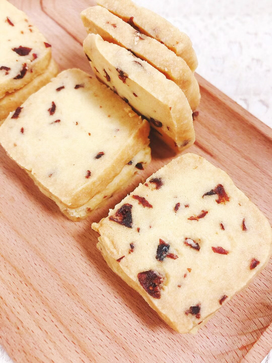 纯手工蔓越莓曲奇饼干独立包装无添加零食大礼包伴手节日新年礼物