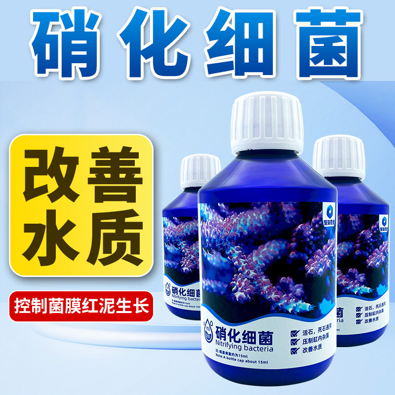 深海奇缘海水硝化细菌鱼缸活石死石通用改善水质珊瑚缸净化水质