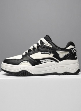 贵人鸟女鞋棉鞋正品2024冬季新款皮面加厚加绒保暖运动鞋M245702