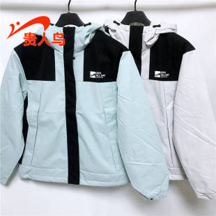贵人鸟羽绒服女短款 宽松连帽运动休闲防风保暖2025L46 2024冬新款