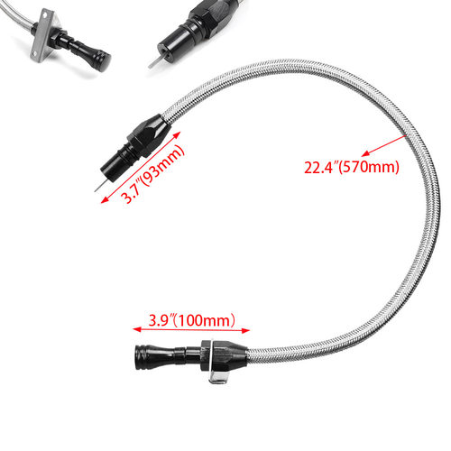 跨境汽车改装配件适用于雪佛兰测油杆变速箱油尺530mm