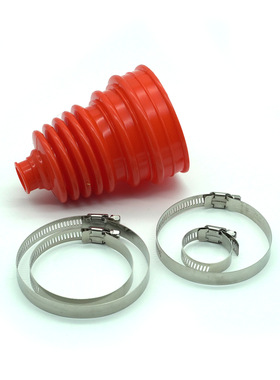 直销 汽车转向球头防尘罩 通用蓝色橡胶黑色波纹方向机防尘套