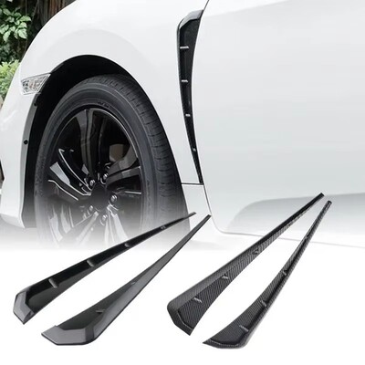 车身贴出风口改装侧标贴 汽车叶子板装饰贴 翼子板侧风口通用侧翼