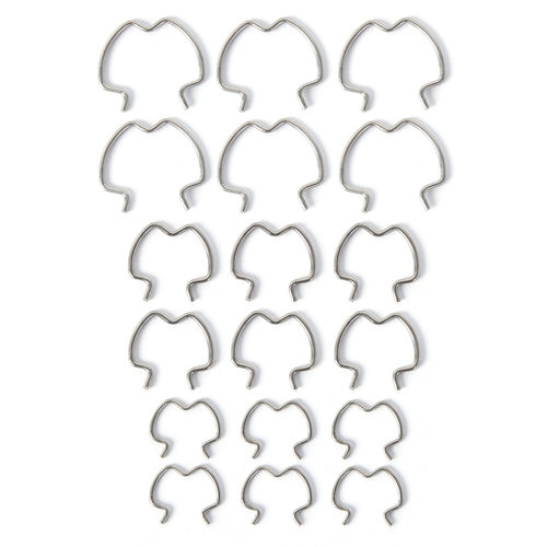 汽车改装用品18个装800-801快速接头夹3/8inch5/8英寸1/2inch