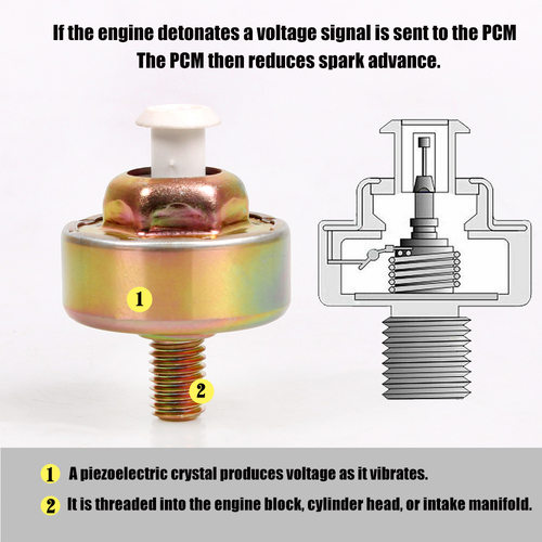 12589867双爆震传感器爆震线束套装适用于雪佛兰LS1 LS6 LQ9 4.8L