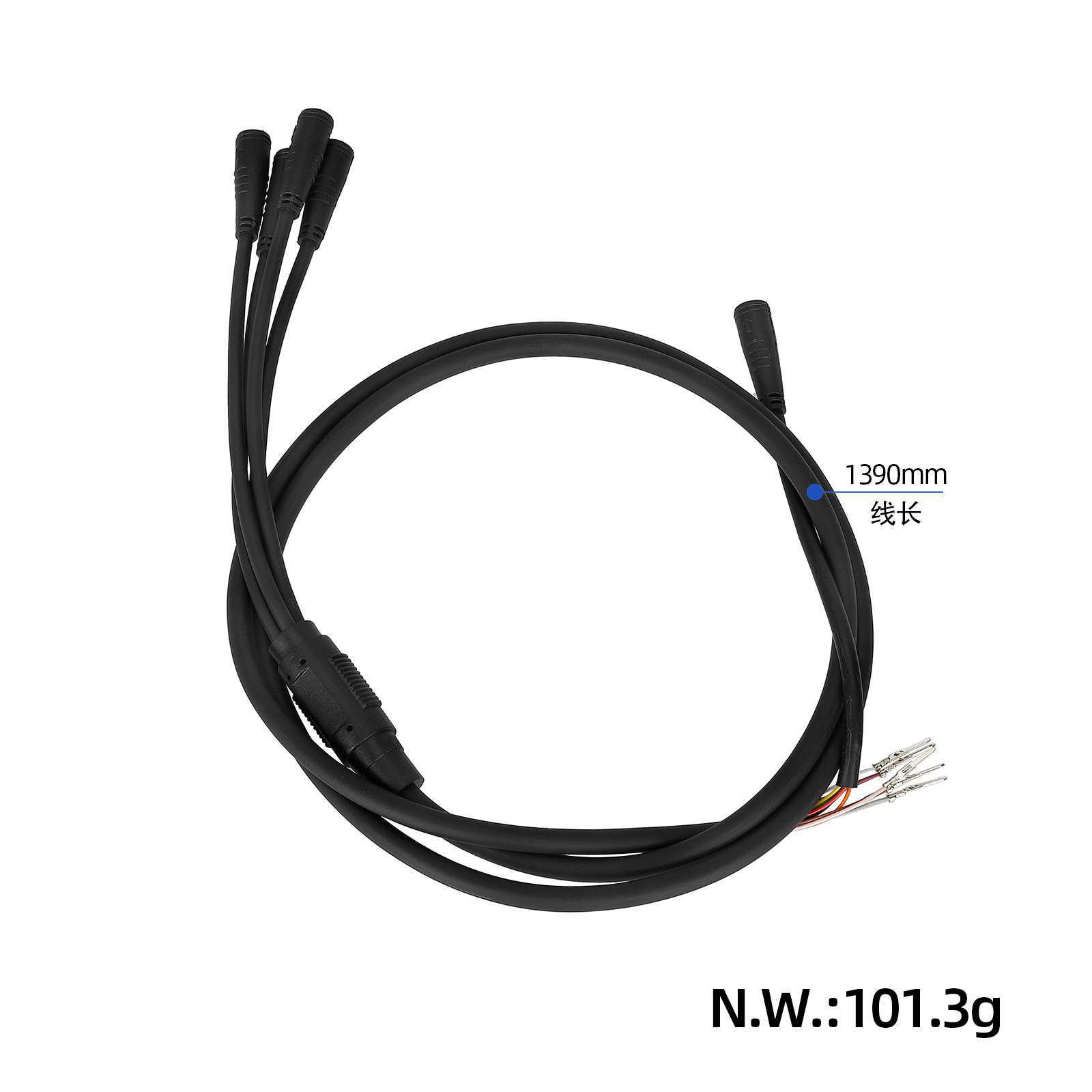 Kukirin M4 M4Pro电动滑板车6针仪表连接线 控制器和仪表接线专用