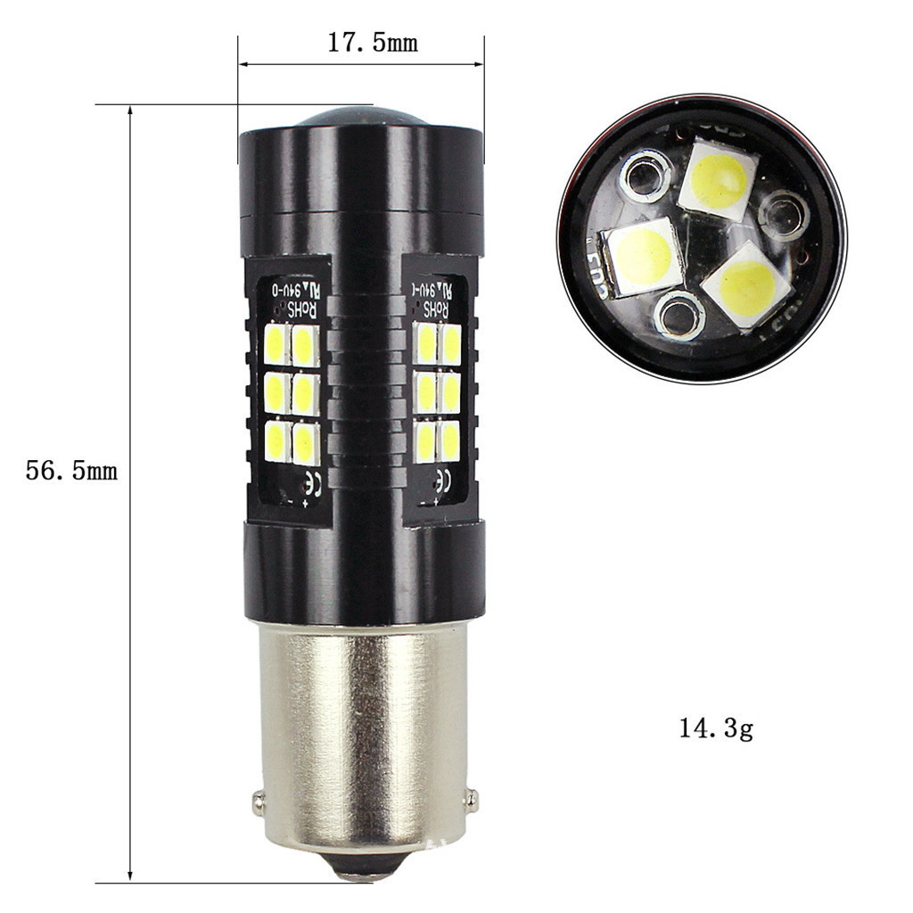 汽车LED灯泡 1156 3030 21SMD 1157 T20 倒车灯 爆闪尾灯 刹车灯