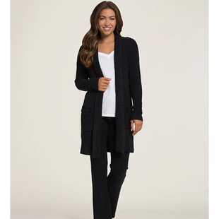 阳光家秋冬外贸欧美BD家软绵绵中长款 女装 开衫 家居服 披肩外套大码