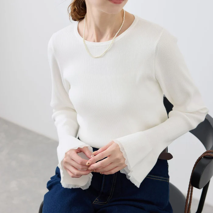 外贸日单女装长袖针织衫毛衣