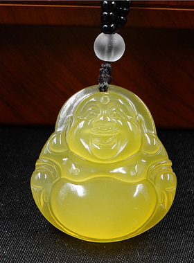 玉佛女款玛瑙玉髓冰种吊坠纯天然