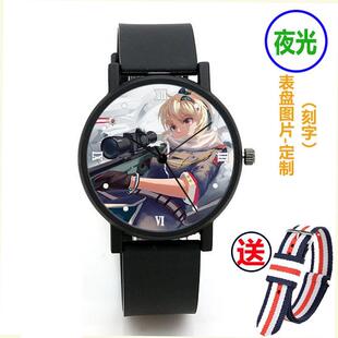 2024少女前线手表AR小队M4A1电子表404小队HK416动漫周边学生石英
