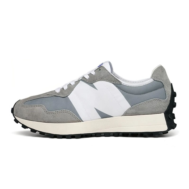 New Balance NB 327 元祖灰复古反毛皮织物低帮跑步鞋 MS327LAB