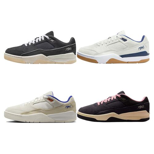 Jordan FLIGHT COURT 灰色 防滑耐磨 低帮 篮球鞋 HF3255-002