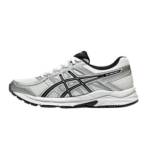 Asics Gel-Contend 4 银黑色 低帮跑步鞋 女款 1012B732-103