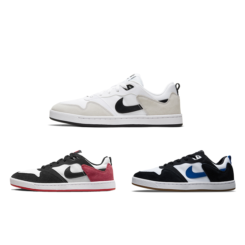 浩闪 Nike SB Alleyoop 耐克  白蓝 男 复古休闲 板鞋 CJ0882-102
