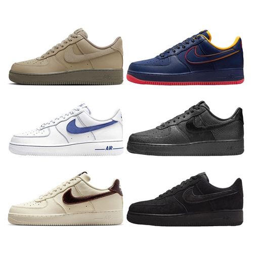 Nike Air Force 1 '07 LV8 AF1棕色低帮板鞋 男女同款 HQ1176-222
