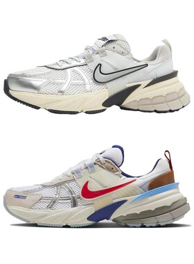 Nike V2K Run Runtekk 白银 减震防滑复古老爹跑步鞋 FD0736-100