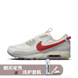 DQ3987 白红色 Nike 100 Max 可回收材料 低帮复古跑步鞋 Air