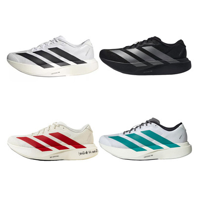 Adidas Adizero Evo SL 白黑 防滑耐磨 低帮跑步鞋 男款 JH6206