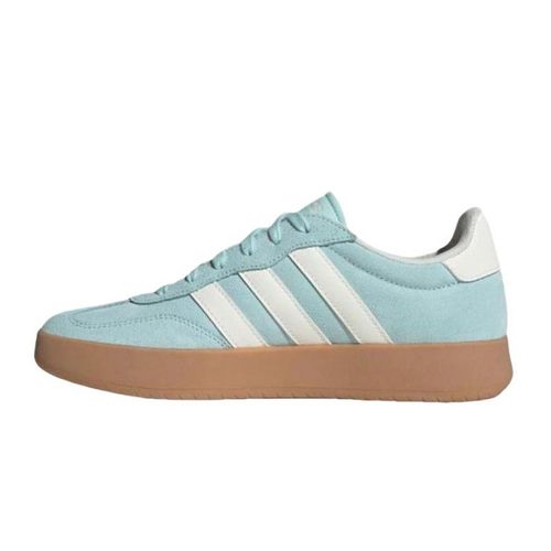 Adidas BARREDA 绿白 防滑耐磨 低帮 板鞋 男女同款JQ4238