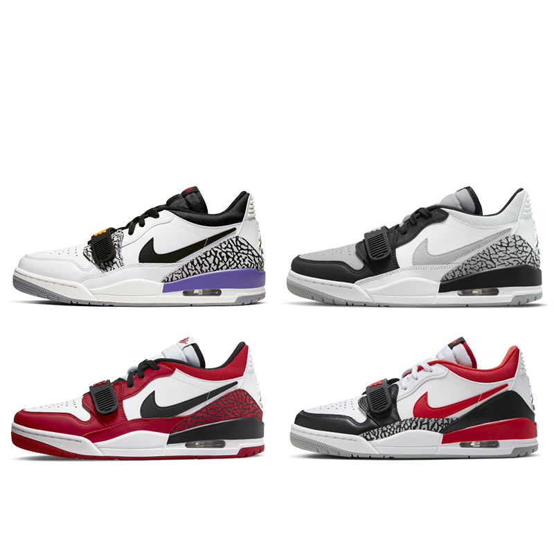 浩闪 Air Jordan Legacy AJ312 Low 男女同款 篮球鞋CD7069-111