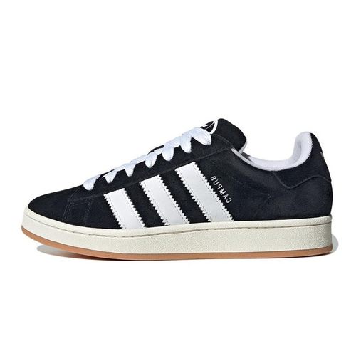 Adidas originals CAMPUS 00s 黑白 防滑低帮板鞋 男女同款HQ8708