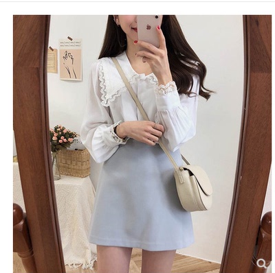 2021春夏新款韩版ins清新半身裙