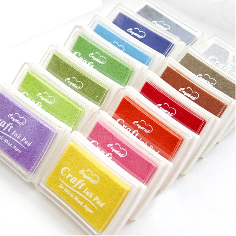 小号印泥DIY装饰印泥凹腰大印章15色大印台儿童手账橡皮章专用印,文具电教/文化用品/商务用品,印油/印泥,淘宝优惠券,粉丝福利购,淘宝优惠卷