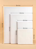 油画框幼儿园美术创意制作画布涂色画框儿童手工材料diy绘画涂鸦