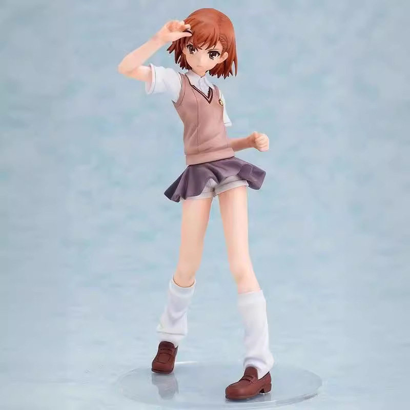 御坂美琴炮姐二次元少女模型盒装手办摆件模型玩具成人礼校服少女