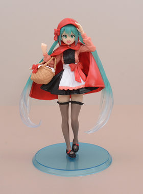 初音miku小红帽初音提篮站姿手办美少女3D模型摆件收藏品动漫公仔
