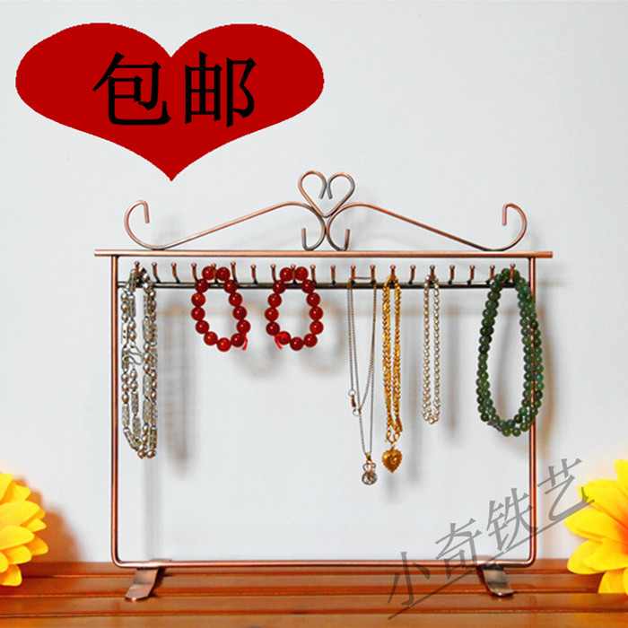 包邮多层旋转手机唇膏展示架子