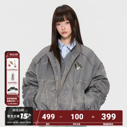 AFGK金属解构ma1夹克棉服外套