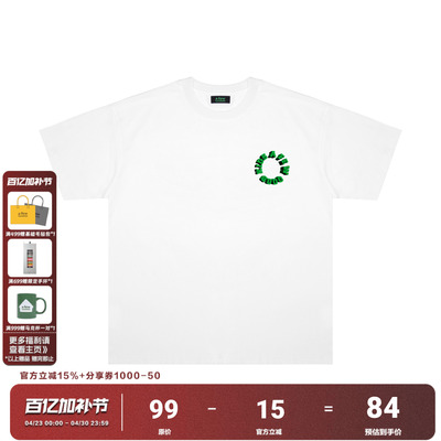 FFF官方联名AFGK美式夏季短袖T恤