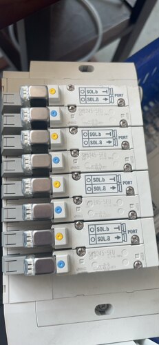 SMC SY5245-5FU 电磁阀 原装正品 9新