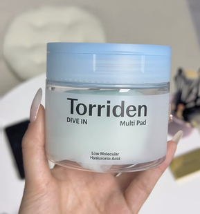 torriden韩国桃瑞丹湿敷棉片玻尿酸深层补水积雪草镇定舒缓肌肤