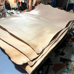厚牛皮料4.5mm真皮硬挺牛皮鞋底工业垫片刀鞘整张水牛加厚植鞣革