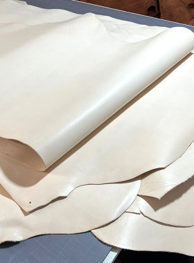 头层牛皮手工皮具制作硬挺可染色