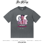 T恤百搭男装 范德彪哥OK收拾著名狠人辽东地区马大帅美式 纯棉短袖