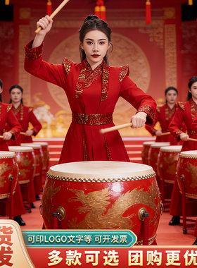 国学汉服成人中国风侠女雪龙吟舞蹈演出服花木兰武侠古风打鼓服装