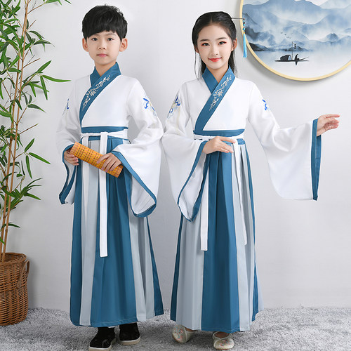 儿童国学服古装中国风