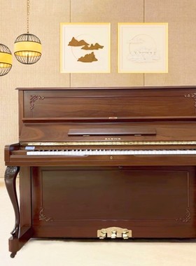 韩国原装进口二手钢琴专业SAMICK三益SU118/SU121立式琴家用练习